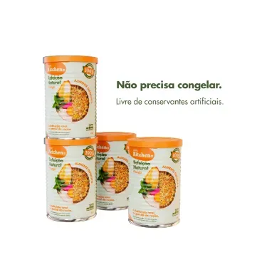 Racao umida frango 400g nao precisa congelar